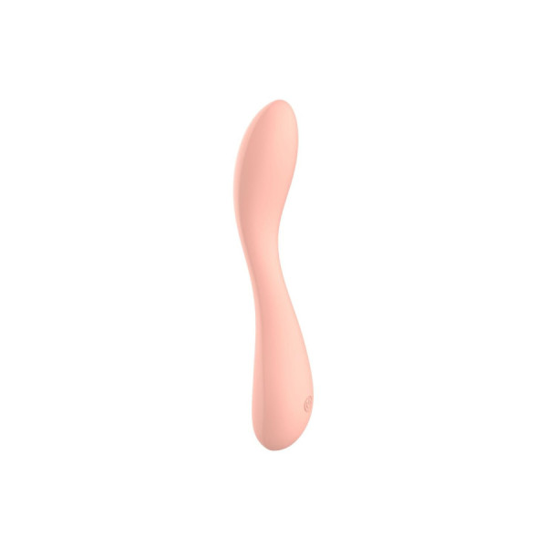 Vibromasseur USB 10 vitesses couleur pêche Geena 